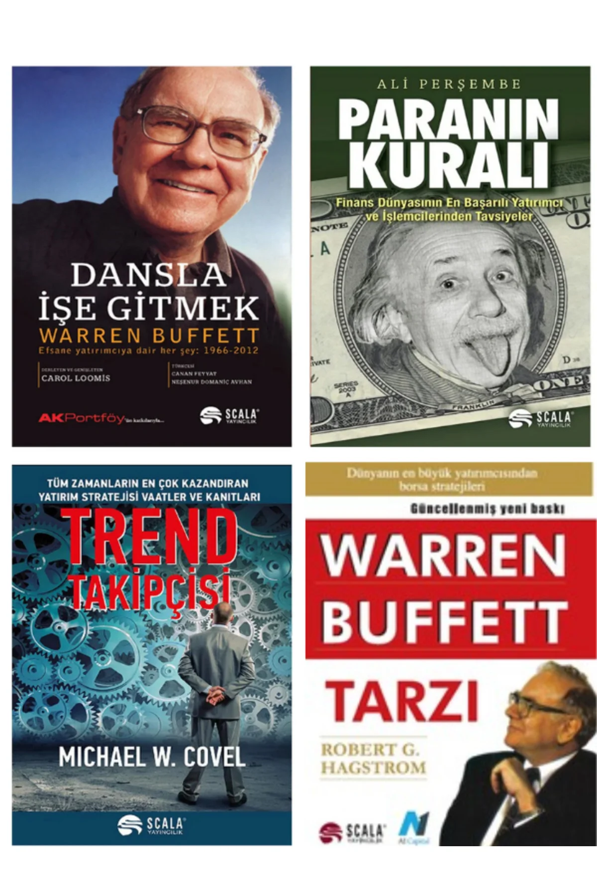 Dansla İşe Gitmek + Paranın Kuralı + Trend Takipçisi + Buffett Bir Amerikan Kapitalistinin Yükselişi