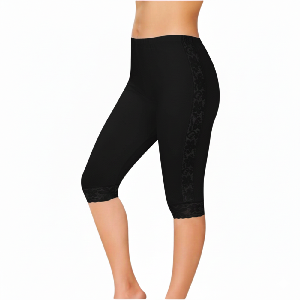 Dantel Detaylı Kadın Tayt