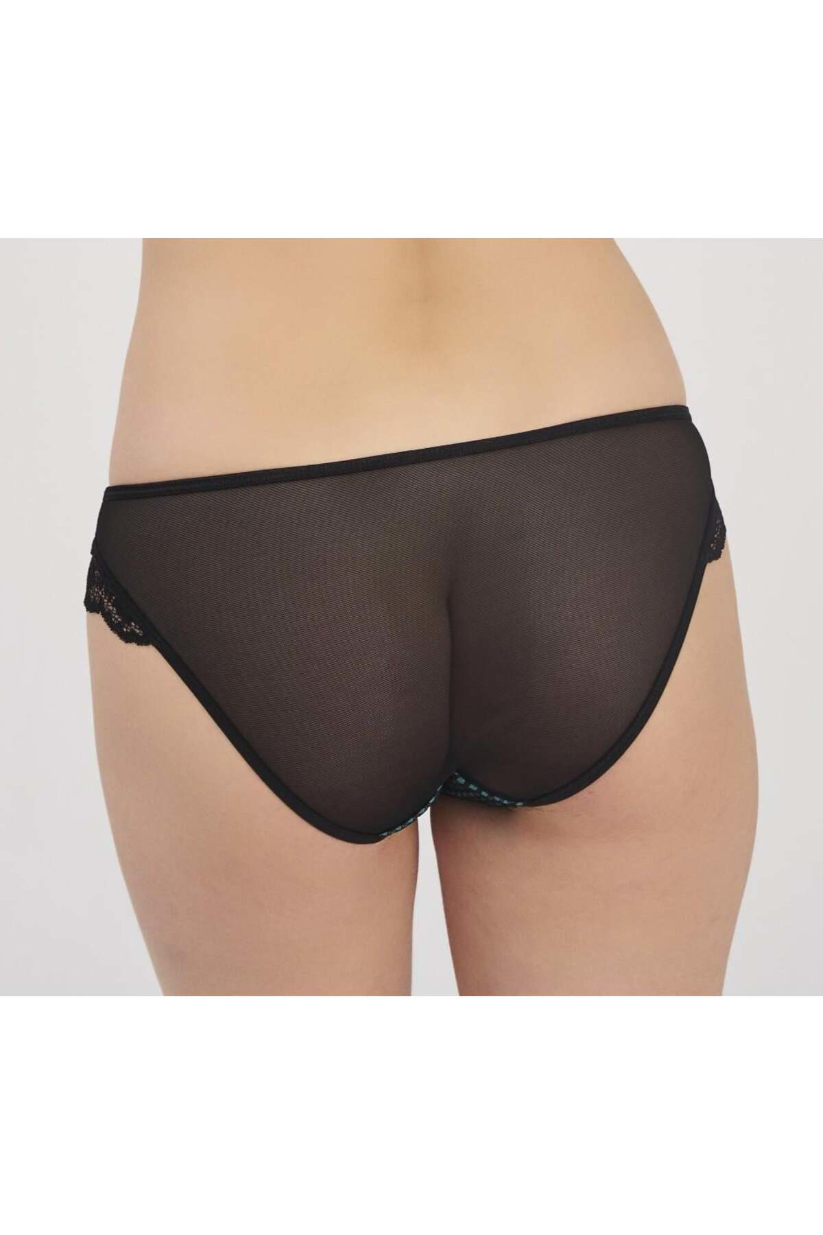 Civetta Dantel Detayli Yeşi̇l Sli̇p