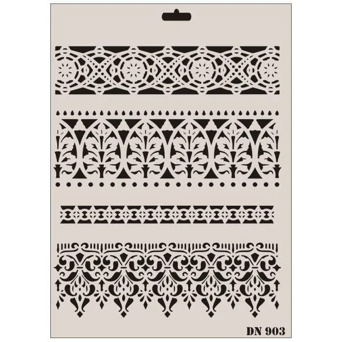 Dantel Seri DN-903 Stencil 35x25 cm Fiyatı, Yorumları ve Özellikleri