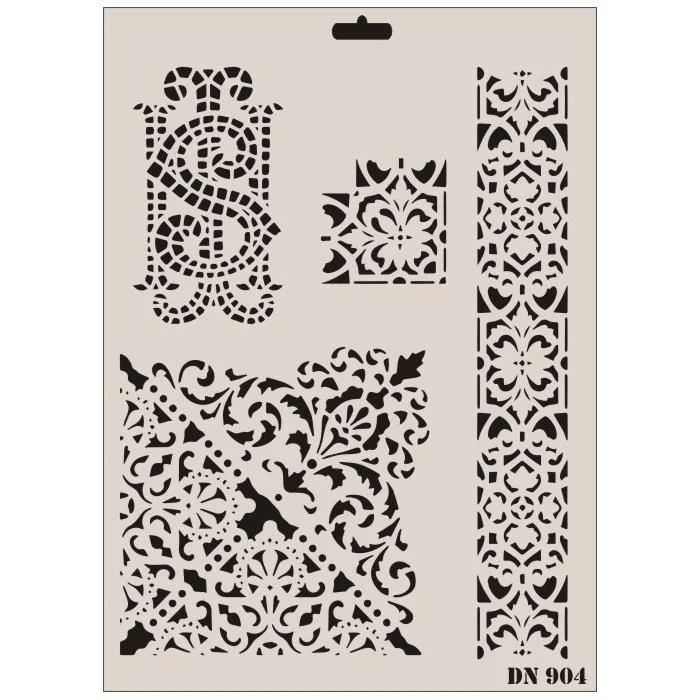 Dantel Seri DN-904 Stencil 35x25 cm Fiyatı, Yorumları ve Özellikleri