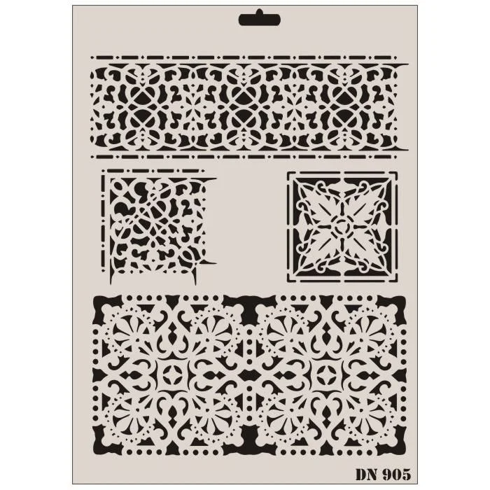 Dantel Seri DN-905 Stencil 35x25 cm Fiyatı, Yorumları ve Özellikleri