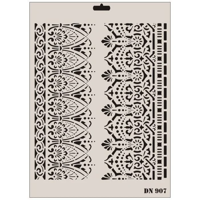 Dantel Seri DN-907 Stencil 35x25 cm Fiyatı, Yorumları ve Özellikleri