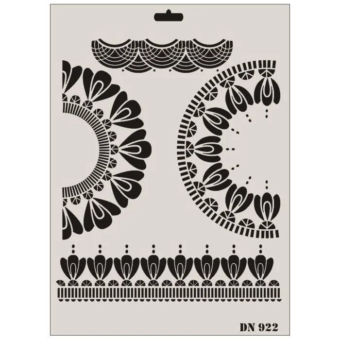 Dantel Seri DN-922 Stencil 35x25 cm Fiyatı, Yorumları ve Özellikleri