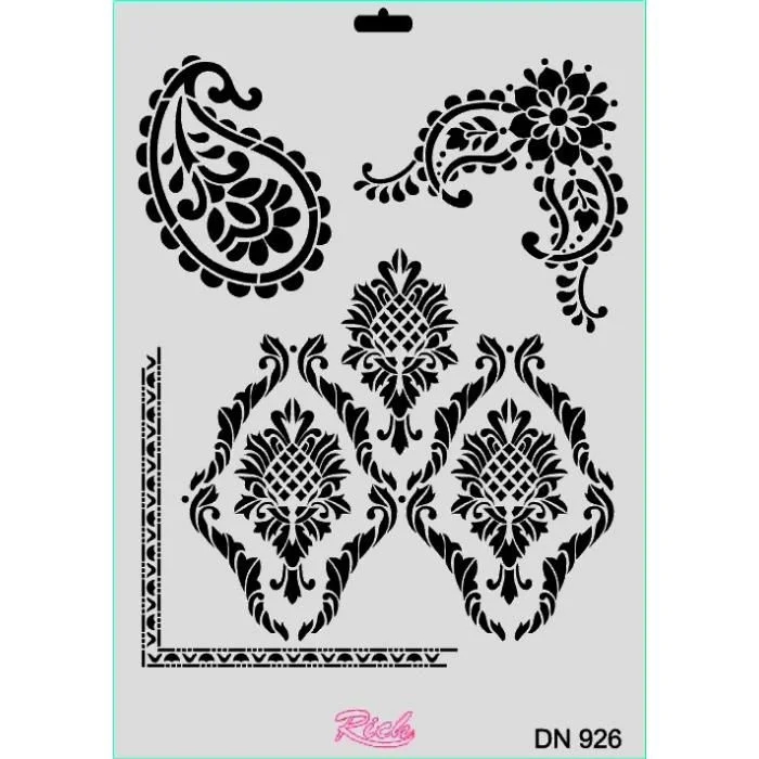 Dantel Seri DN-926 Stencil 35x25 cm Fiyatı, Yorumları ve Özellikleri