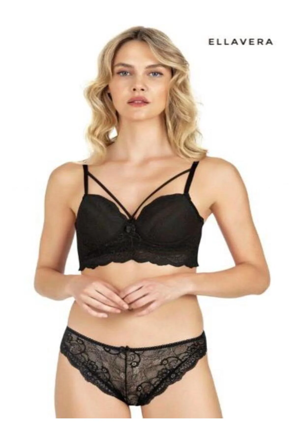 DANTELLİ DESTEKSİZ BRALET SÜTYEN TAKIM 4211