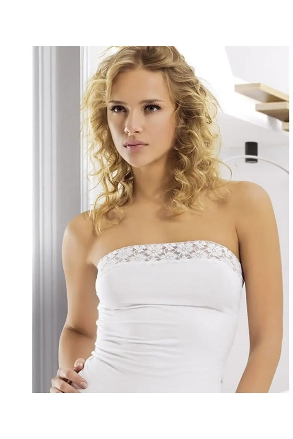 Dantelli Straplez Kadın Atlet 247