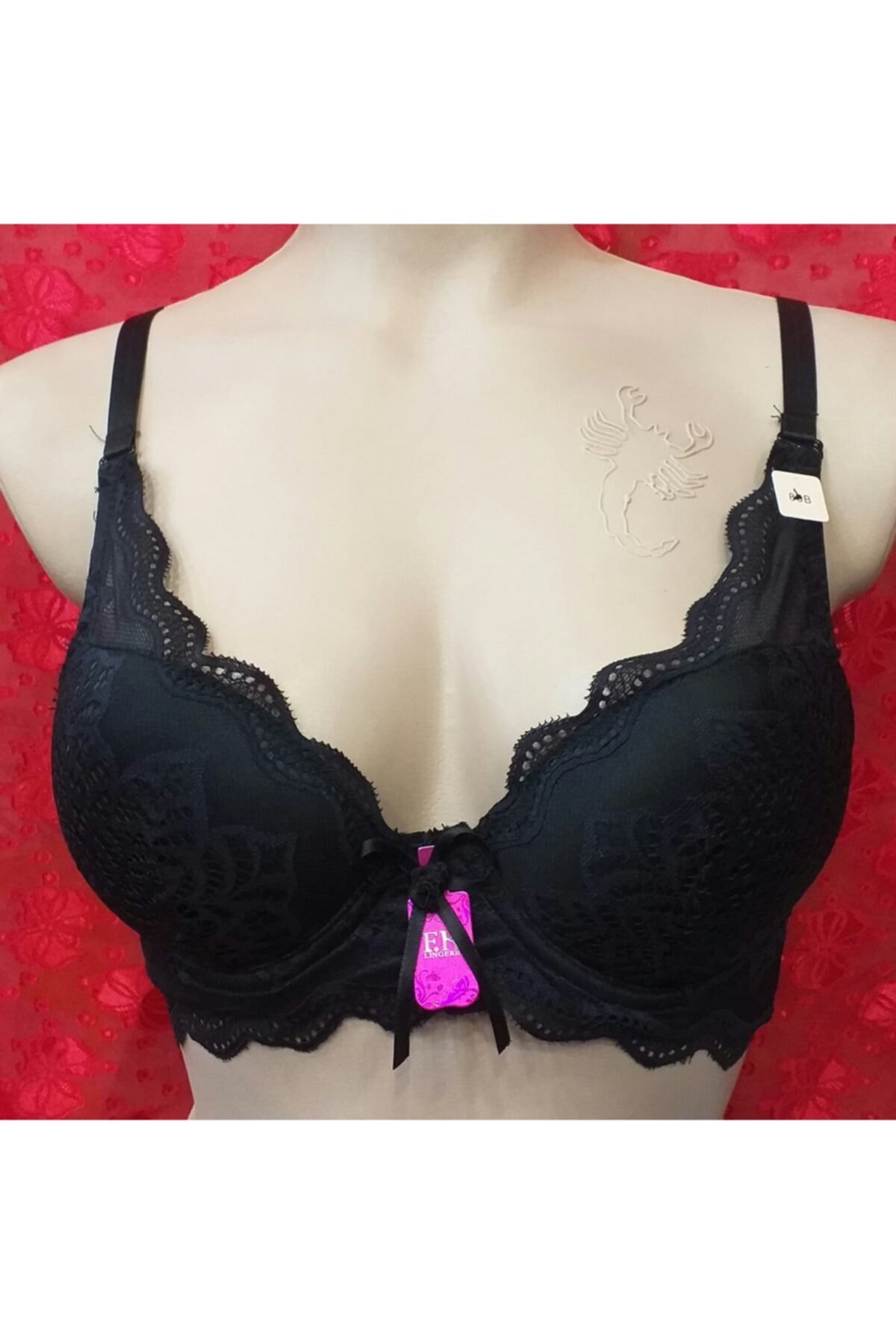 Fk Lıngerıe Dantelli Sütyen