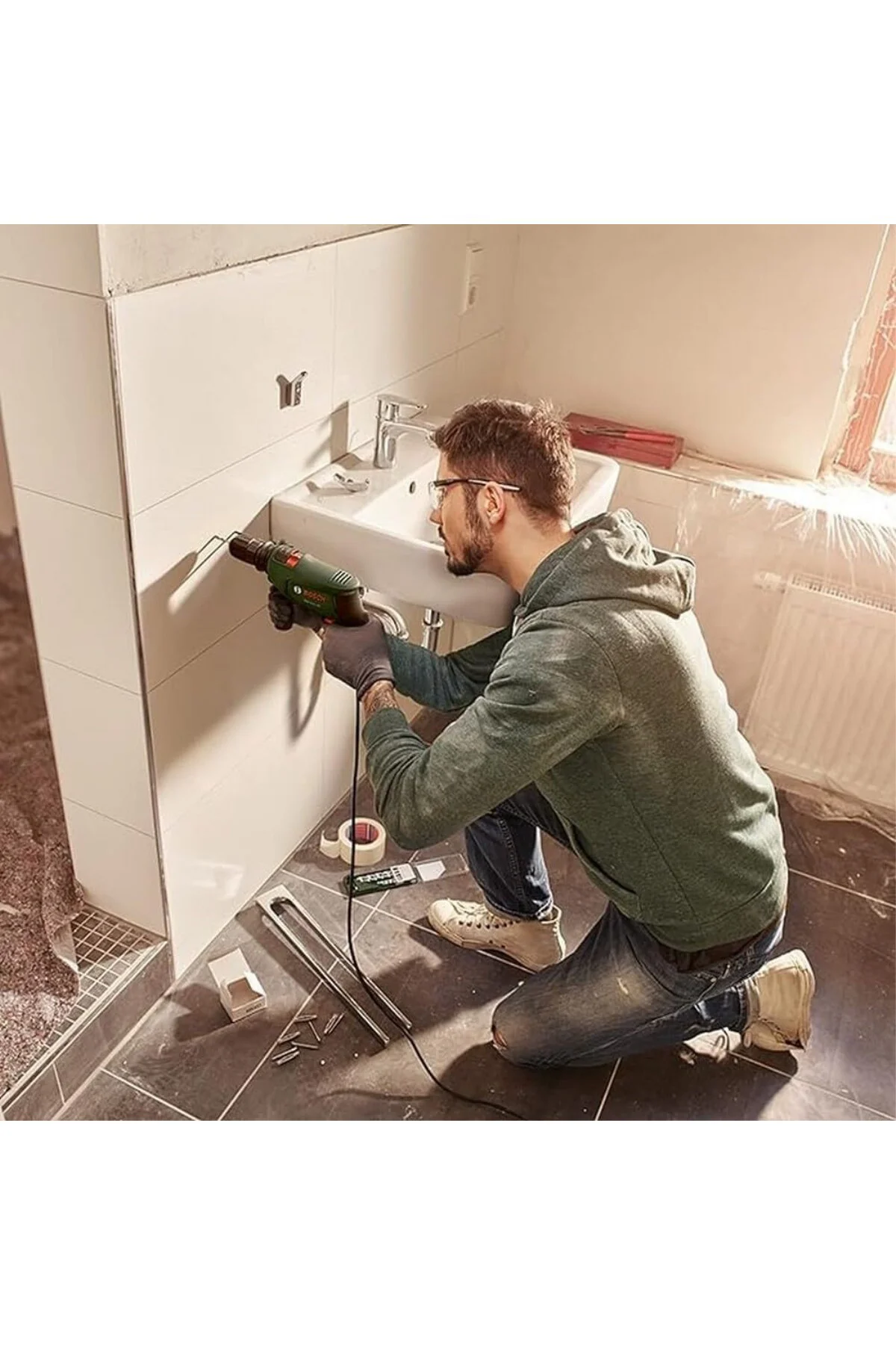 Darbeli Matkap EasyImpact 600, 600 W, Takım Çantası Dahil, Elektr