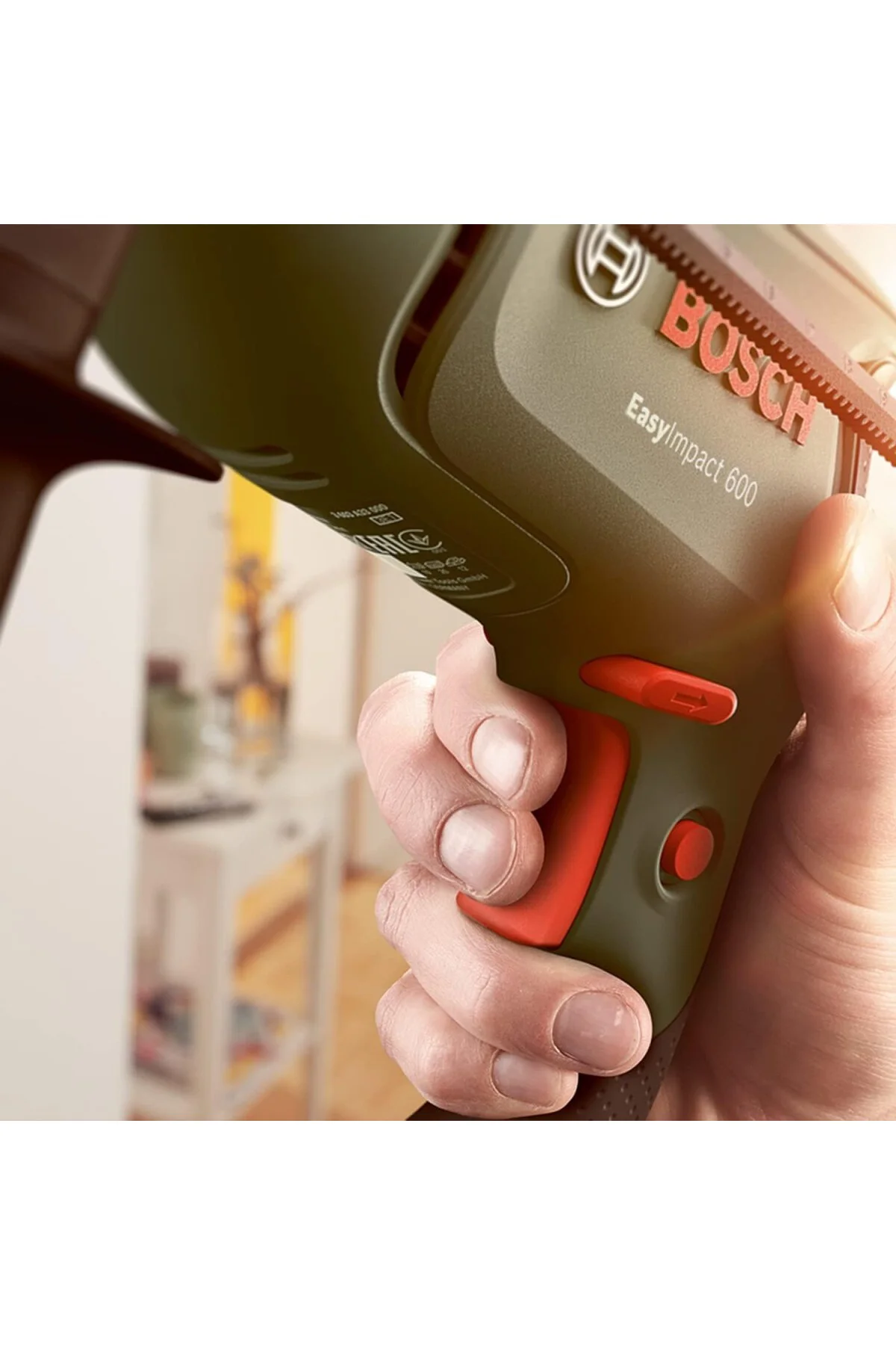 Darbeli Matkap EasyImpact 600, 600 W, Takım Çantası Dahil, Elektr