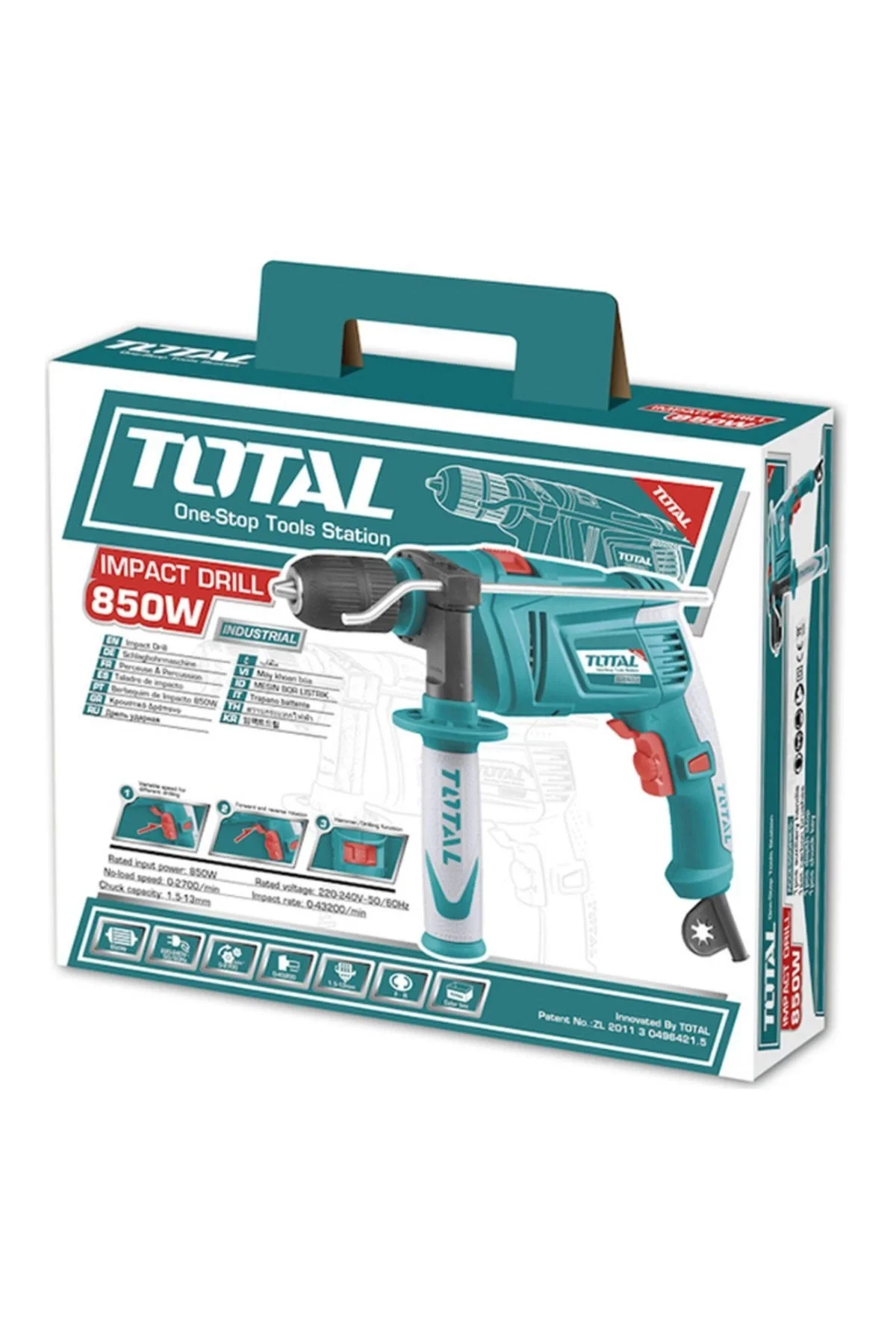 Darbeli Matkap Tg109136-2 850w