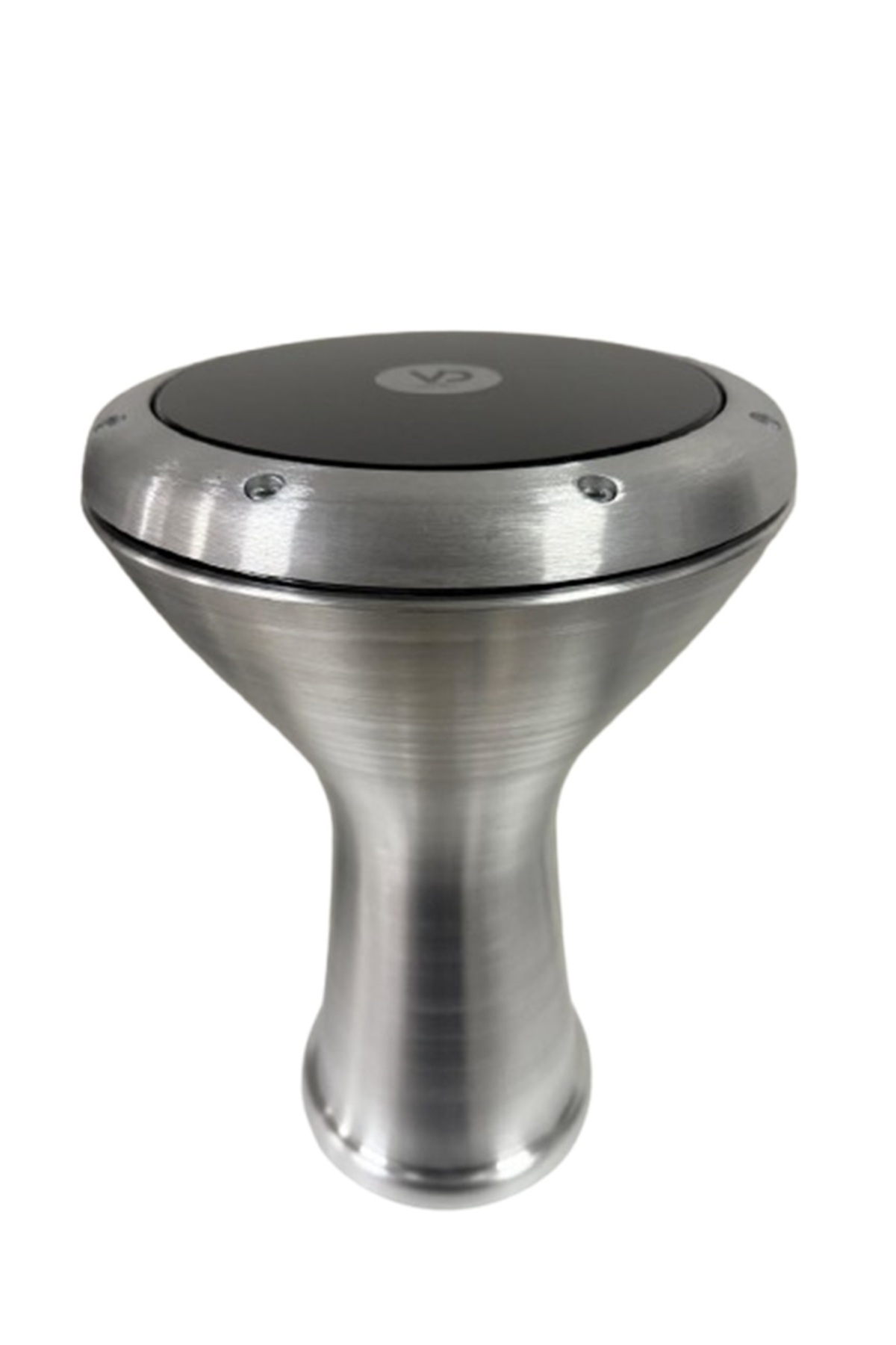 Darbuka Düz Mat Gri Renk Tam Profesyonel Döküm Üst Kalite Siyah F