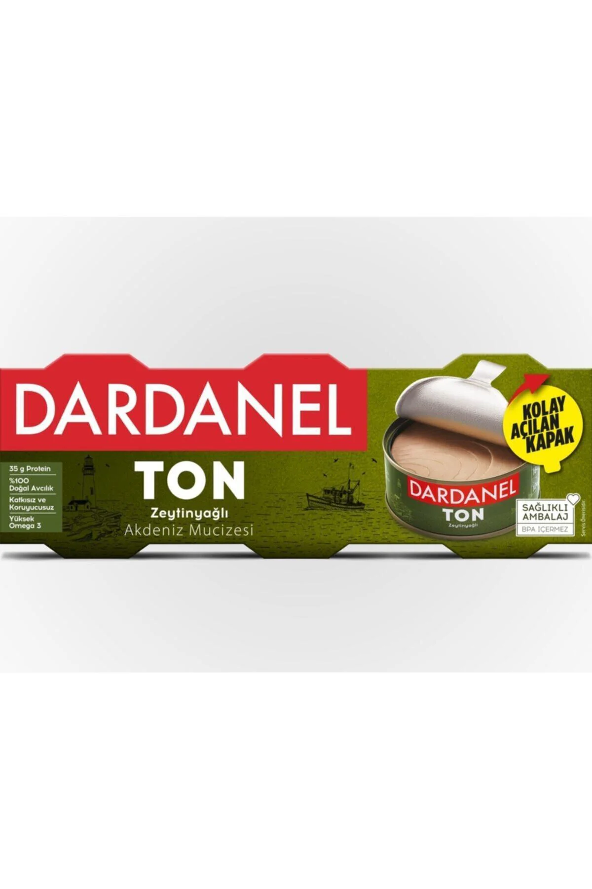 DARDANELZeytinyağlı Ton Balığı75 gr X 3