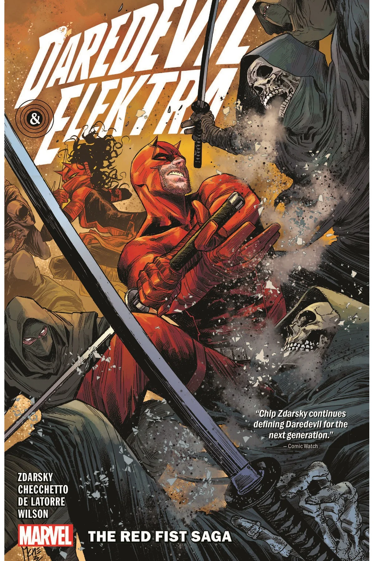 Daredevil & Elektra By Chip Zdarsky Vol. 1: The Red Fist Saga Par