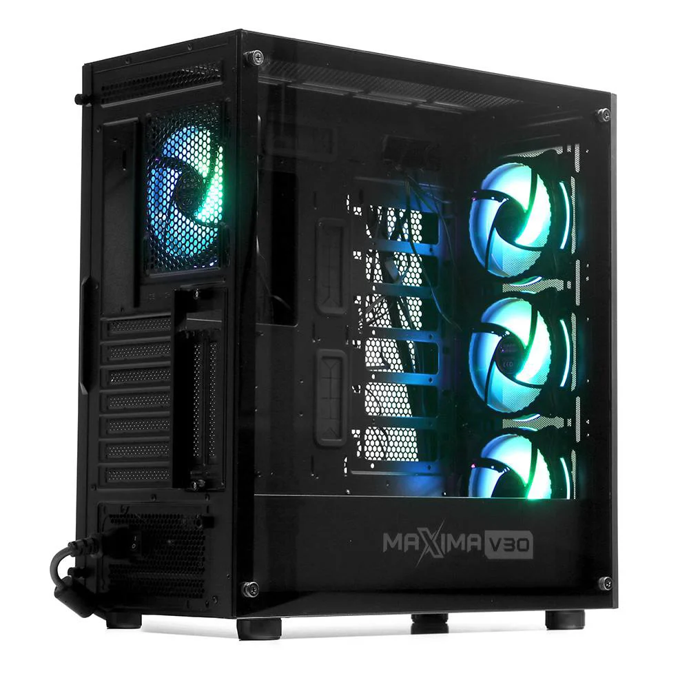 Dark DKCHMAXV30 MAXIMA V30, 3x12cm, 1x12cm ARGB Fan, 2xUSB3.0, 1x