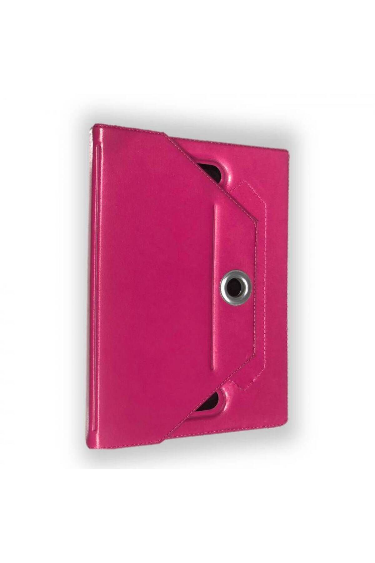 Piyasasepeti Dark Evopad M7200 Universal Dönerli Standli Tablet Kilifi Pembe