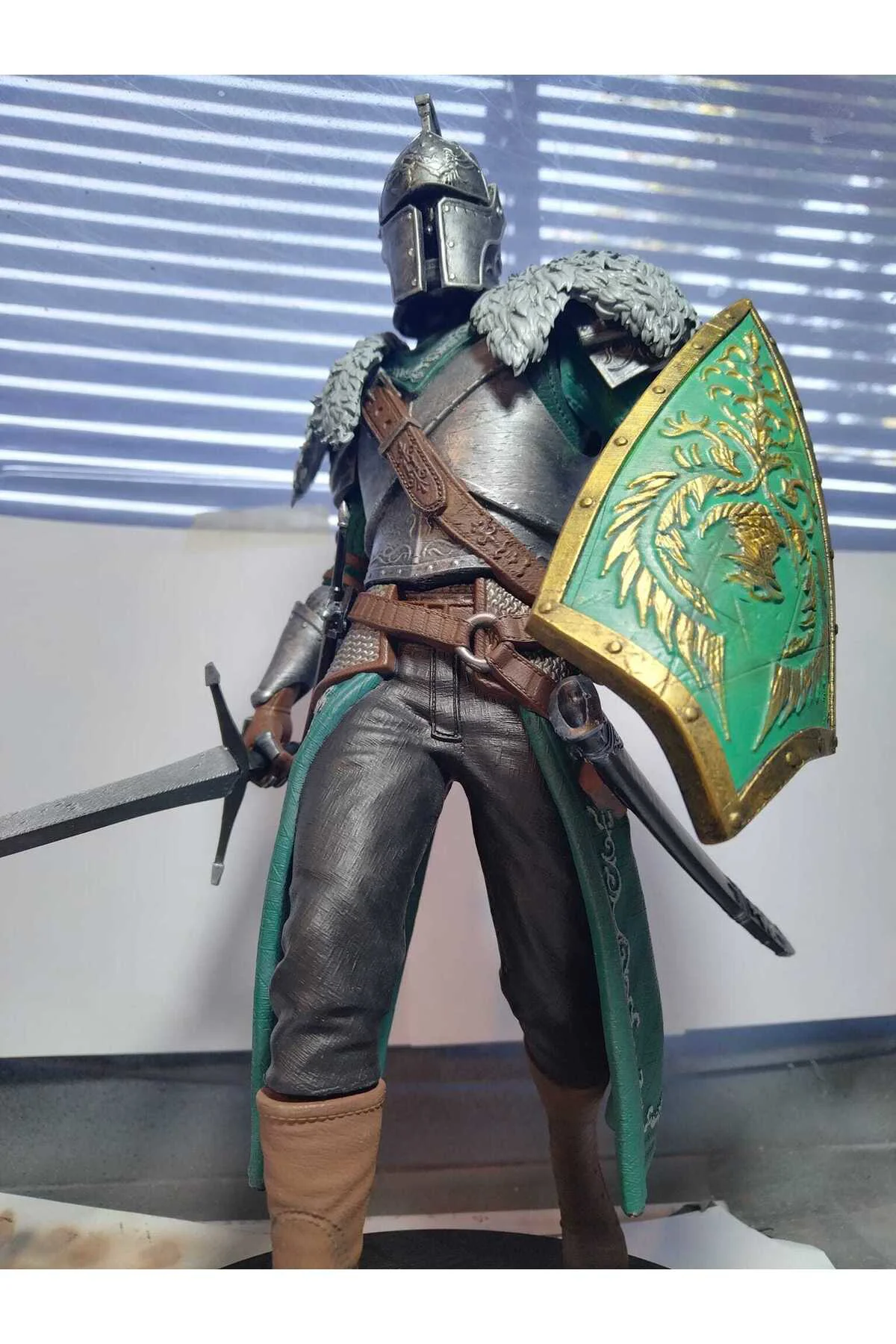 Dark Souls Faraam Knight Figür Faraam Knight Obje 25CM Büyük Boy