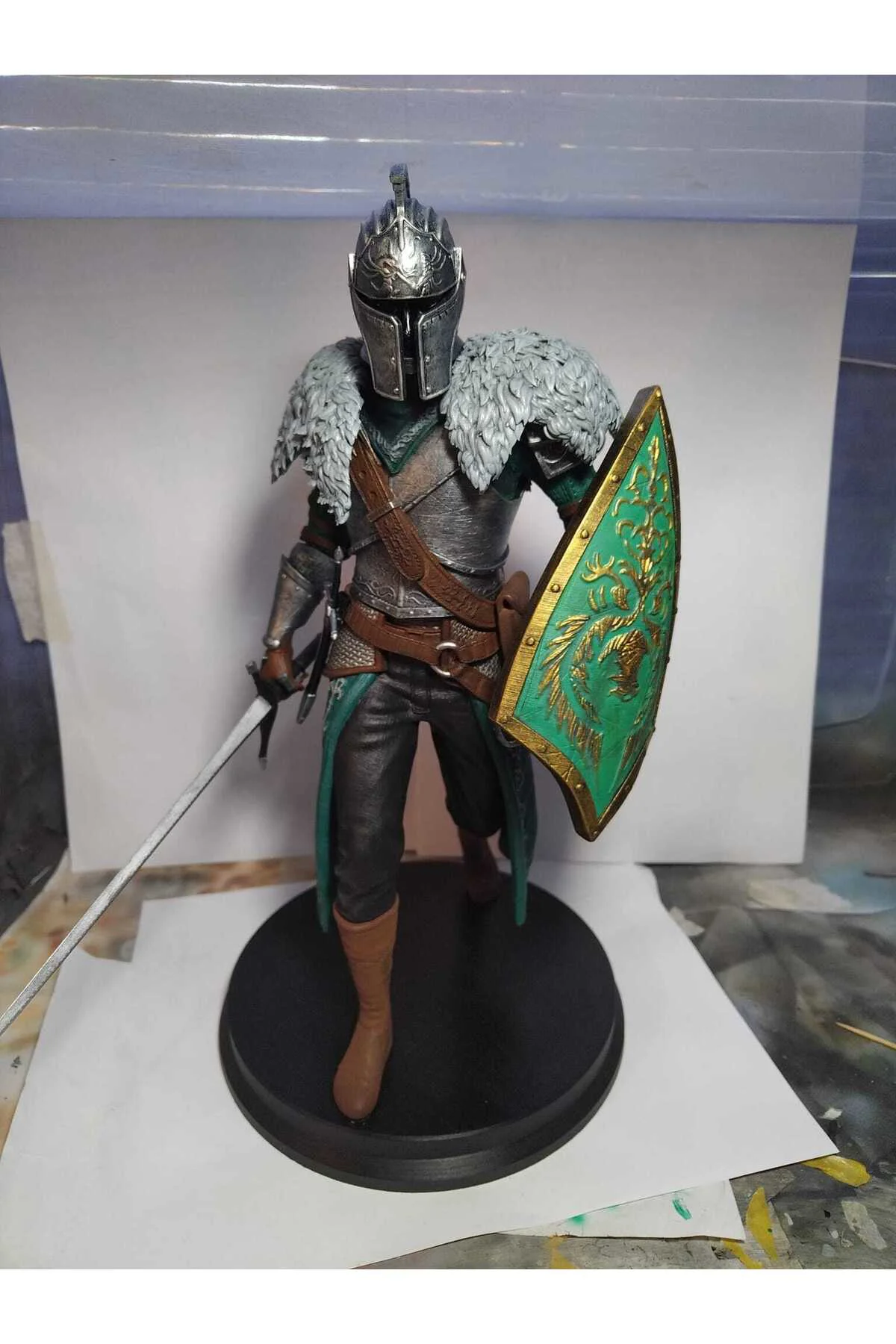 Dark Souls Faraam Knight Figür Faraam Knight Obje 25CM Büyük Boy