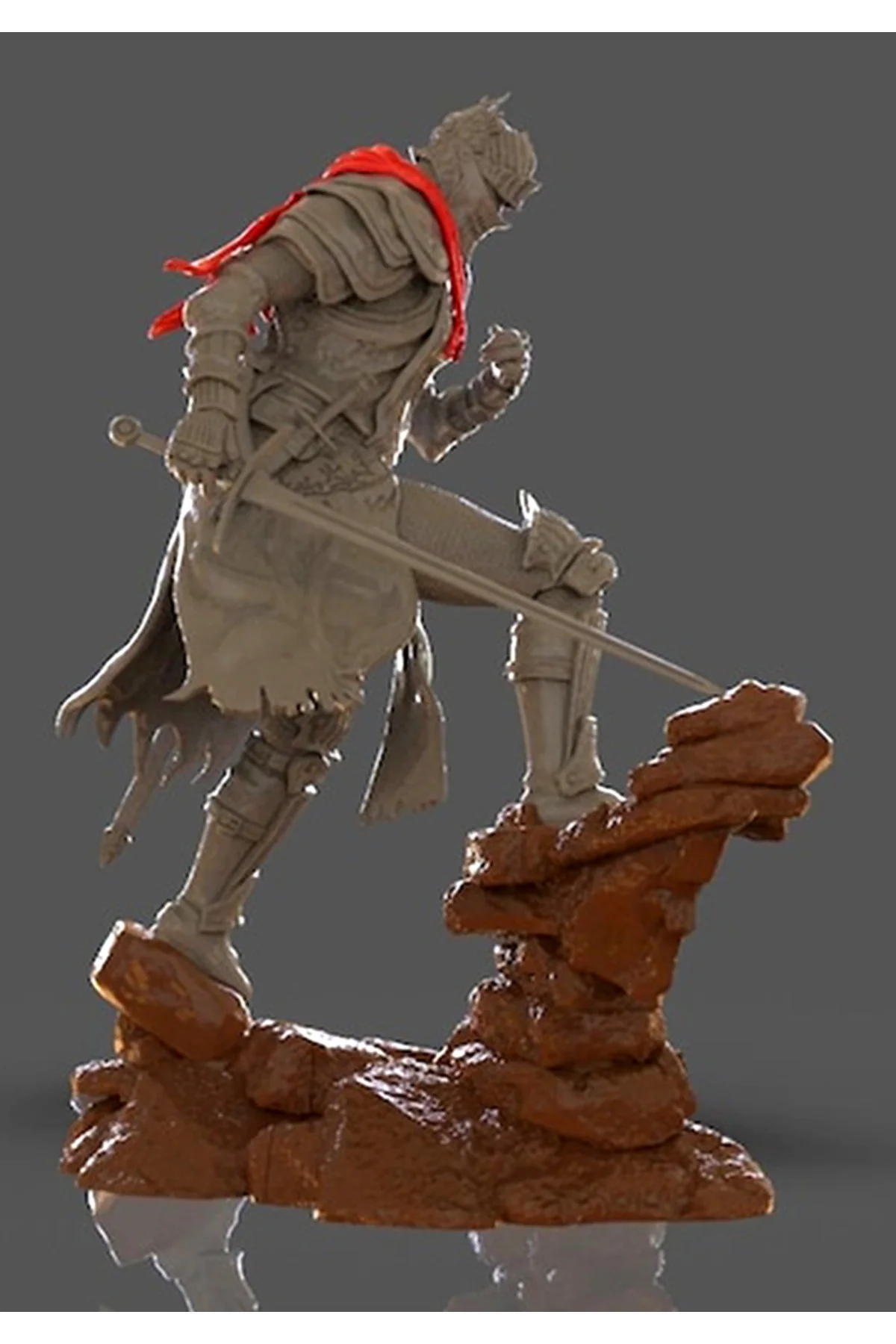 Dark Souls Soul Of Cinder Figür Dark Solus Cinderin Ruhu Obje 25CM Büyük Boy