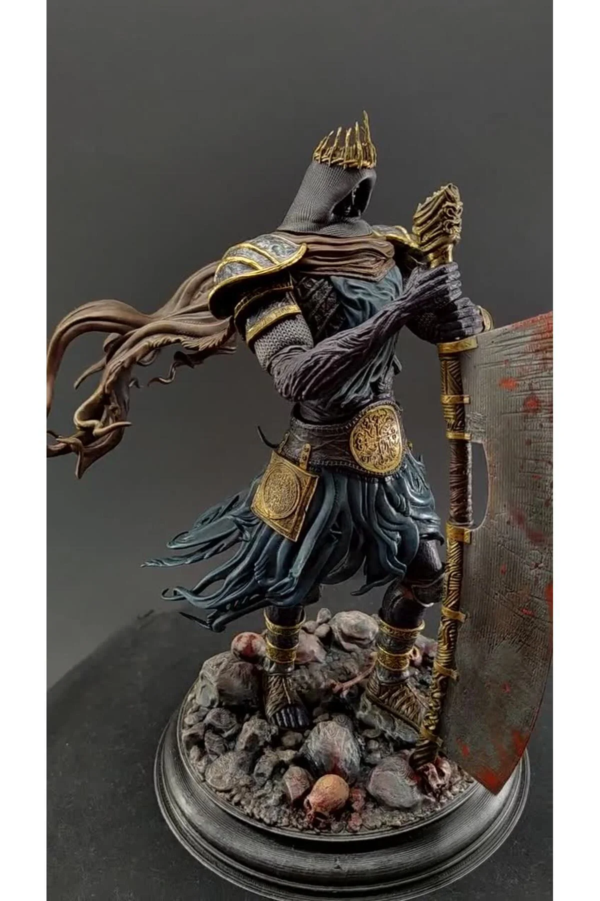 Dark Souls Yhorm Figür Dark Souls Dev Yhorm Obje 25CM Büyük Boy