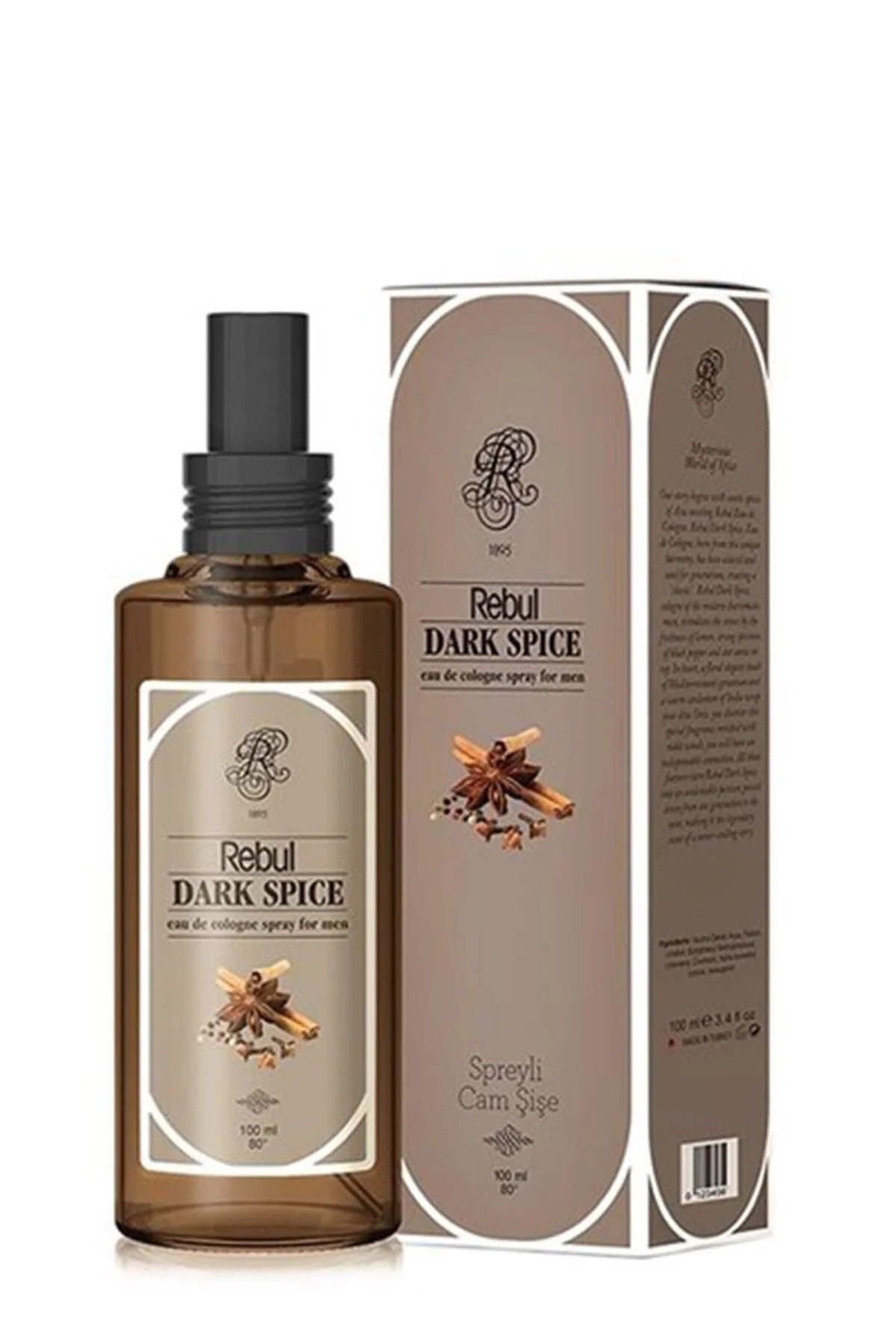 Dark Spice 100 Ml Kolonya Dark Spice 100 Ml Kolonya