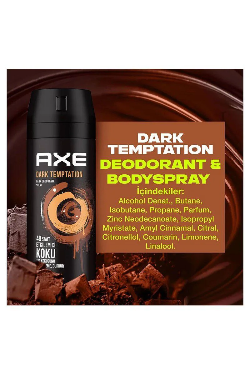 Dark Temptation Erkek Deodorant & Vücut Spreyi 2'li Kofre 150 ml Fiyatı, Yorumları ve Özellikleri