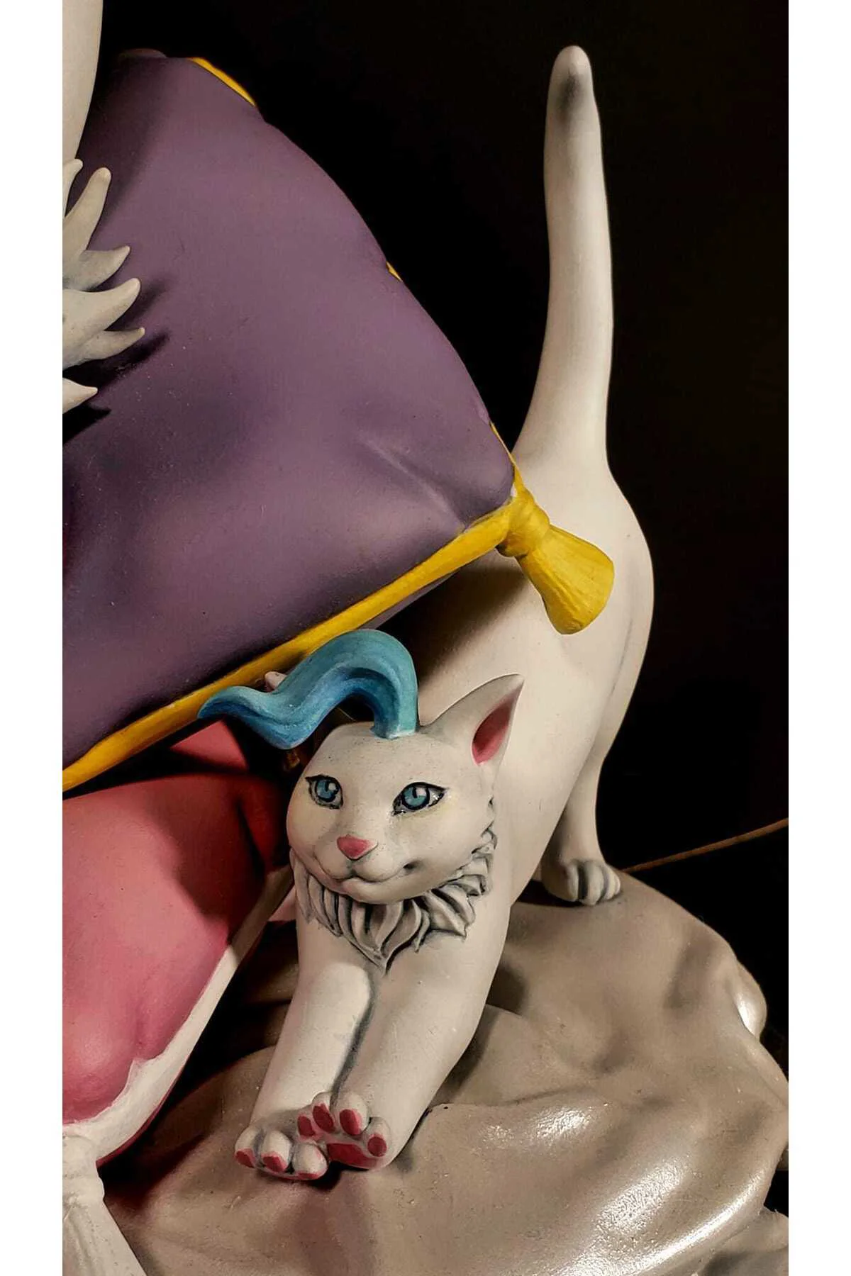 Darkstalkers Felicia Rosemary Boyalı Figür Felicia Figür Büyük Boy 20CM