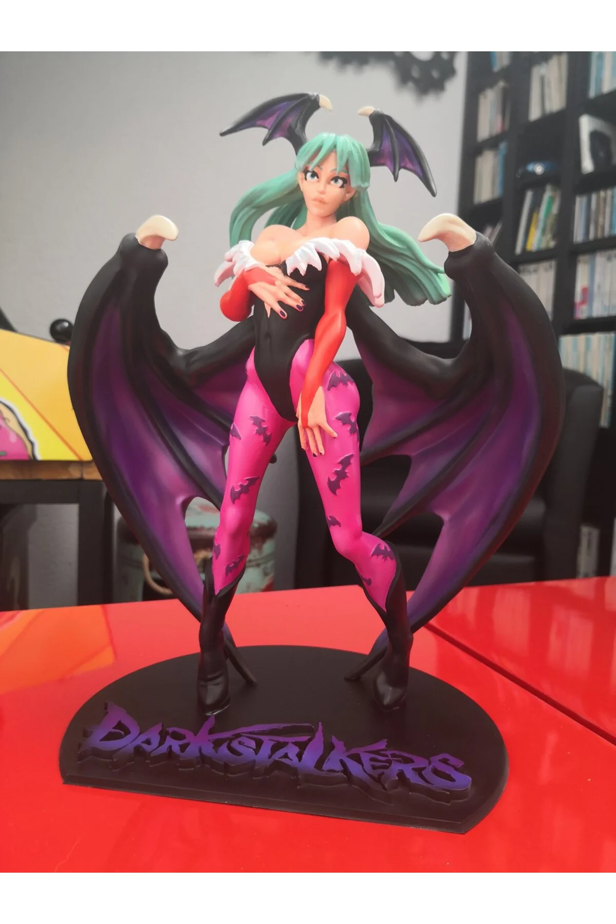 Darkstalkers Morrigan Aensland Figür Marvel Morrigan Figür 25CM Büyük Boy