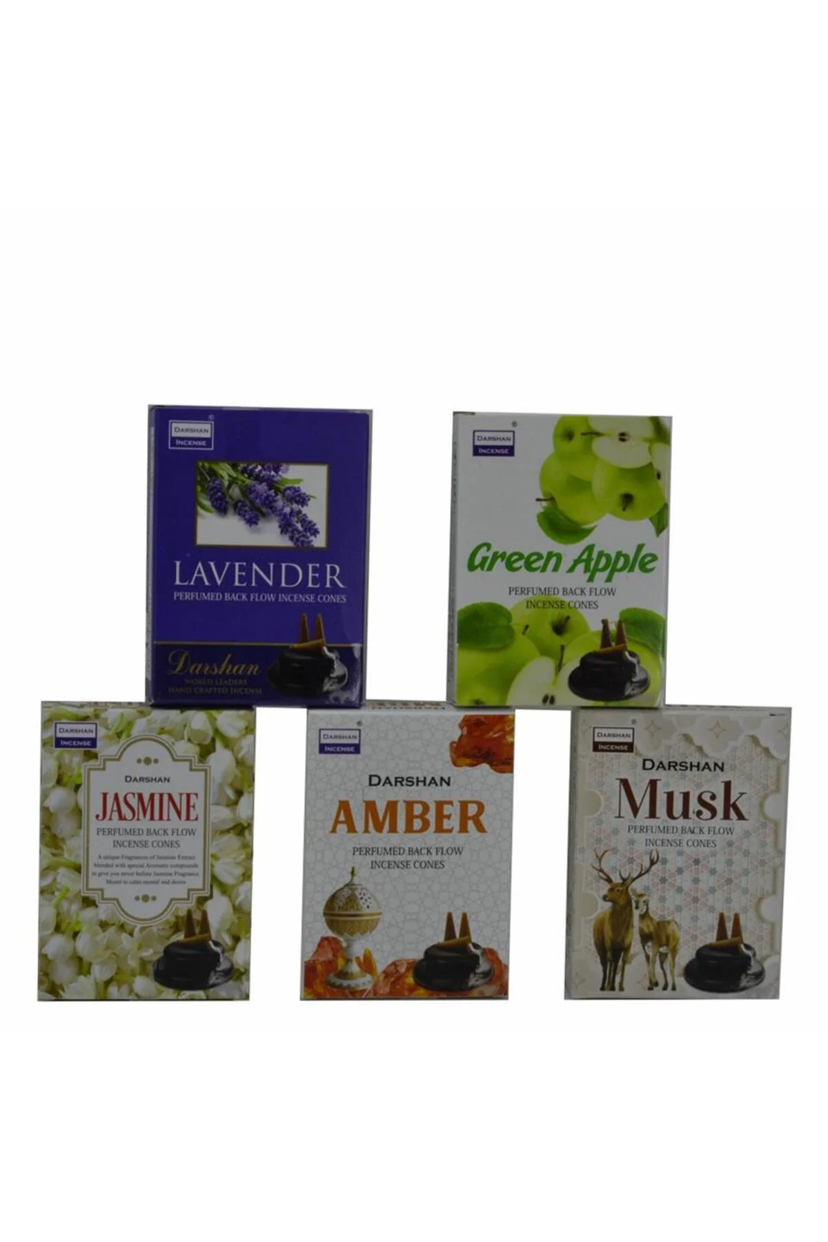 Darshan 5 Farklı Aromatik Tütsü 50 Adet