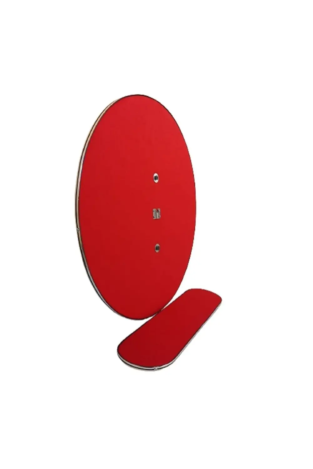 Dart Arkalığı raf düzenekli Yuvarlak Model. Kırmızı Renk. 72cm Ça