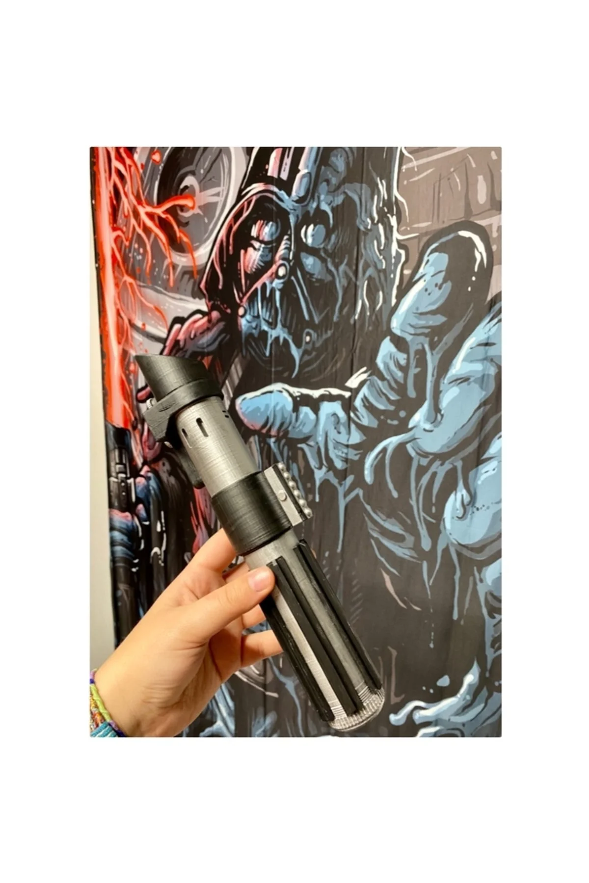 Dart Vader'in Işın Kılıcı Kabzası Star Wars (standlı)
