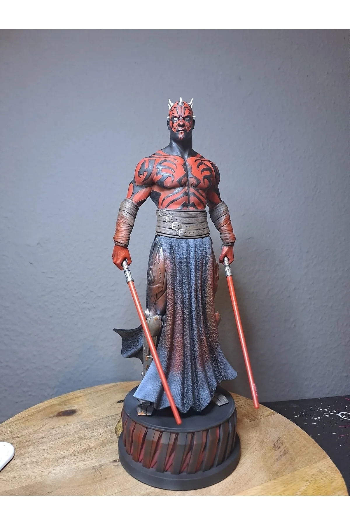 Darth Maul Son Düello Star Wars Boyalı Figür 30 Cm (BÜYÜK BOY)
