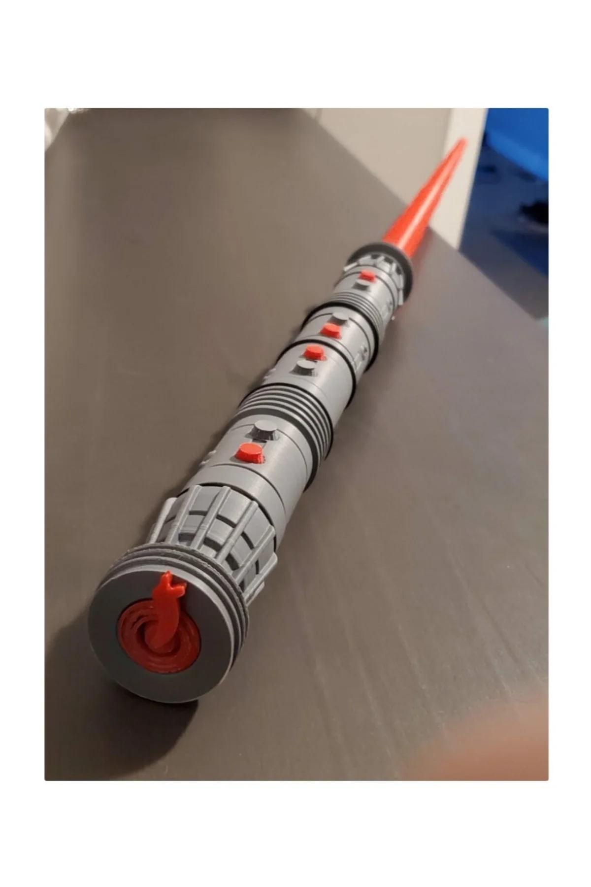 Darth Maul'un Işın Kılıcı Star Wars Hareketli Açılıp Kapanabilen (çift Taraflı - Işıksız)