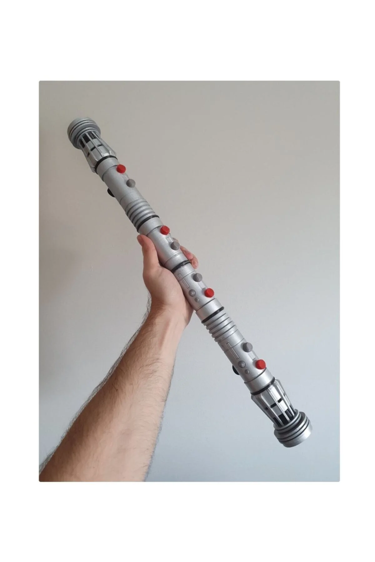 Darth Maul'un Işın Kılıcı Kabzası Star Wars (standlı)