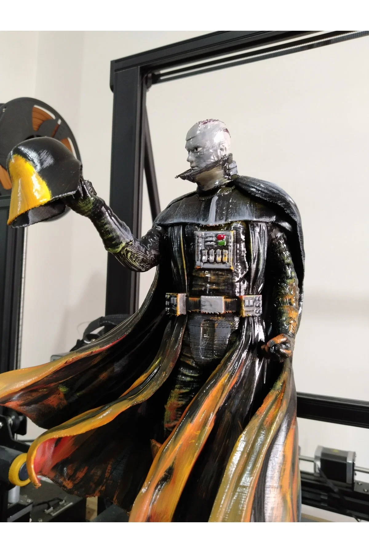 Darth Vader Karanlık Taraf Star Wars Boyalı Figür