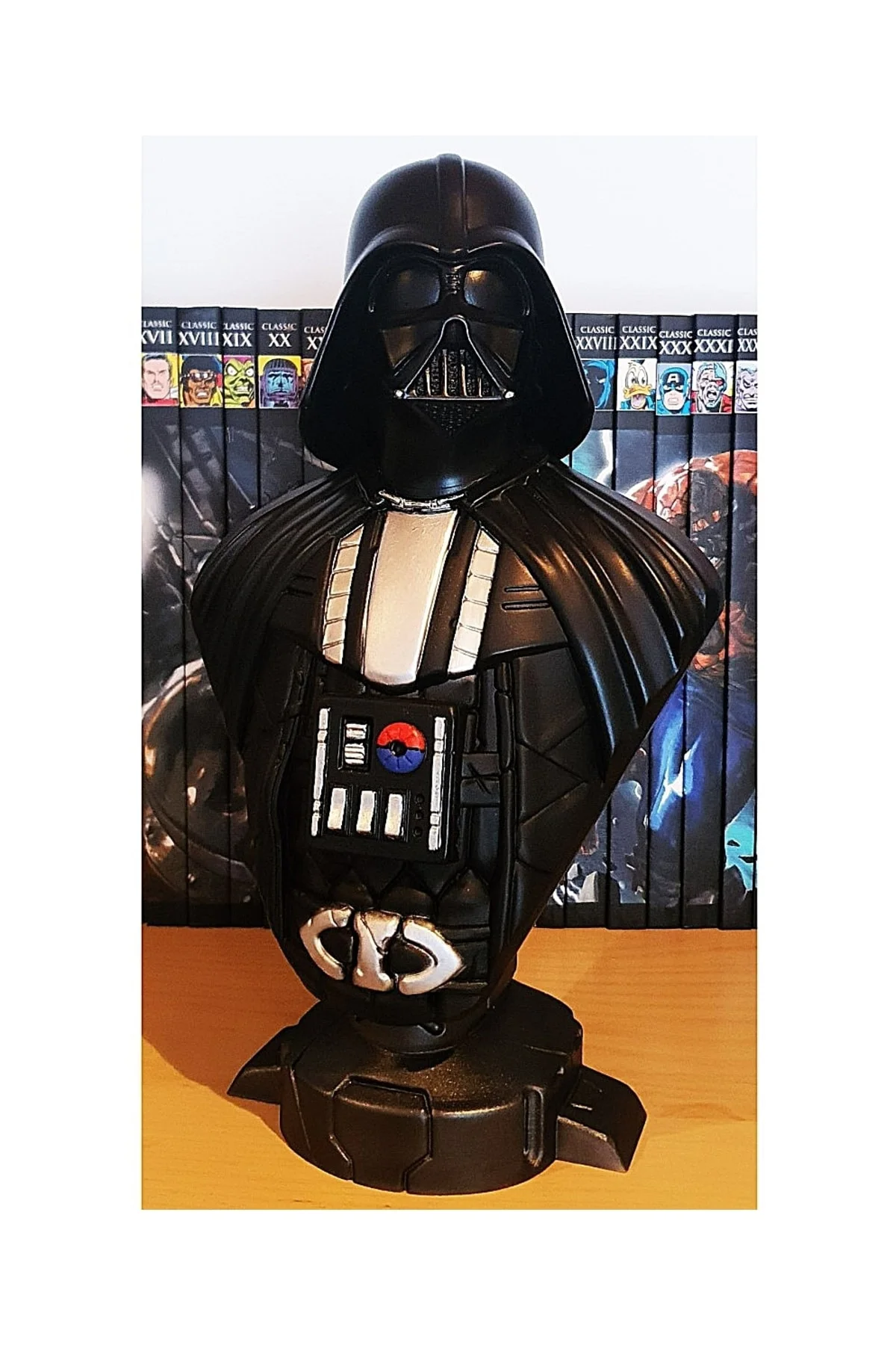 Darth Vader Karanlık Taraf Boyalı Büst 12 cm