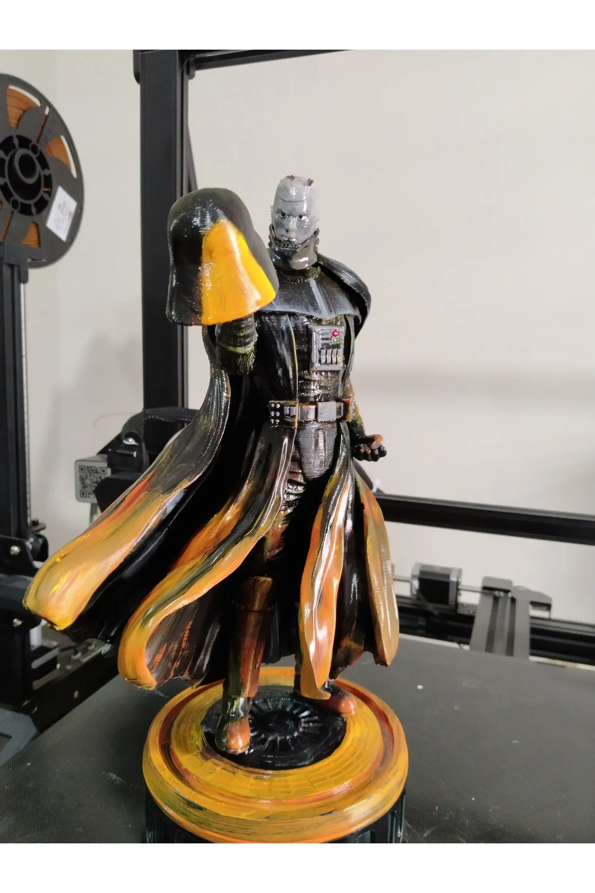 Darth Vader Karanlık Taraf Star Wars Boyalı Figür