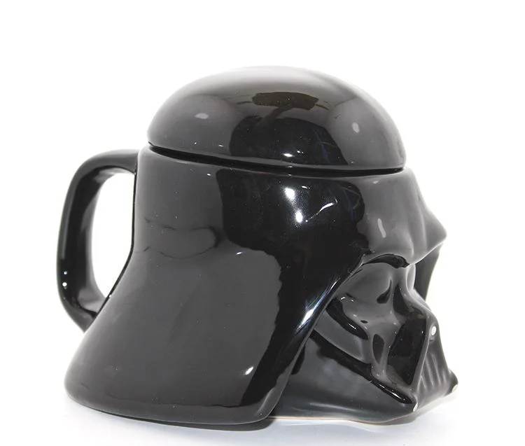 Darth Vader Temalı Kapaklı Kupa Bardak - Star Wars Tasarımlı