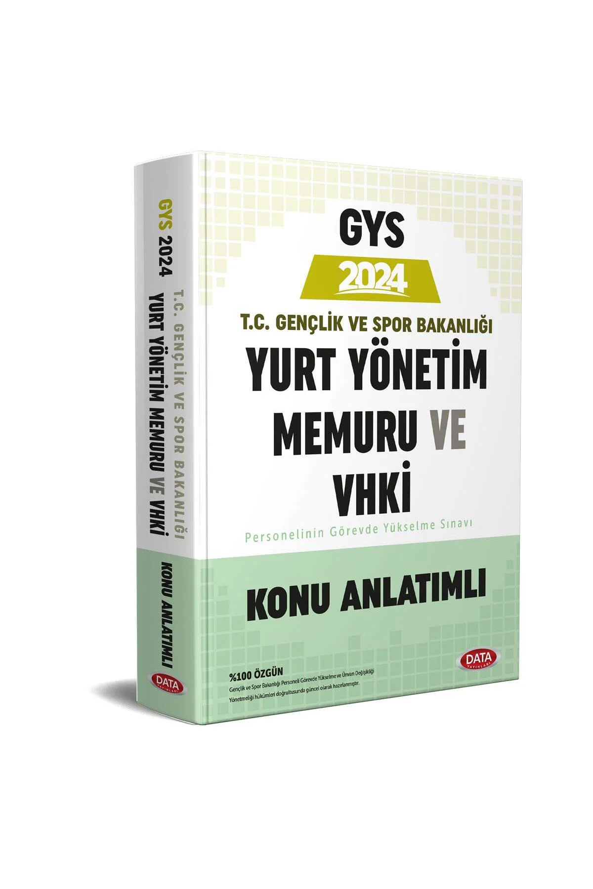 Data 2024 Gys Gençlik Ve Spor Bakanlığı Yurt Yönetim Memuru Ve Vhki Konu Anlatımlı