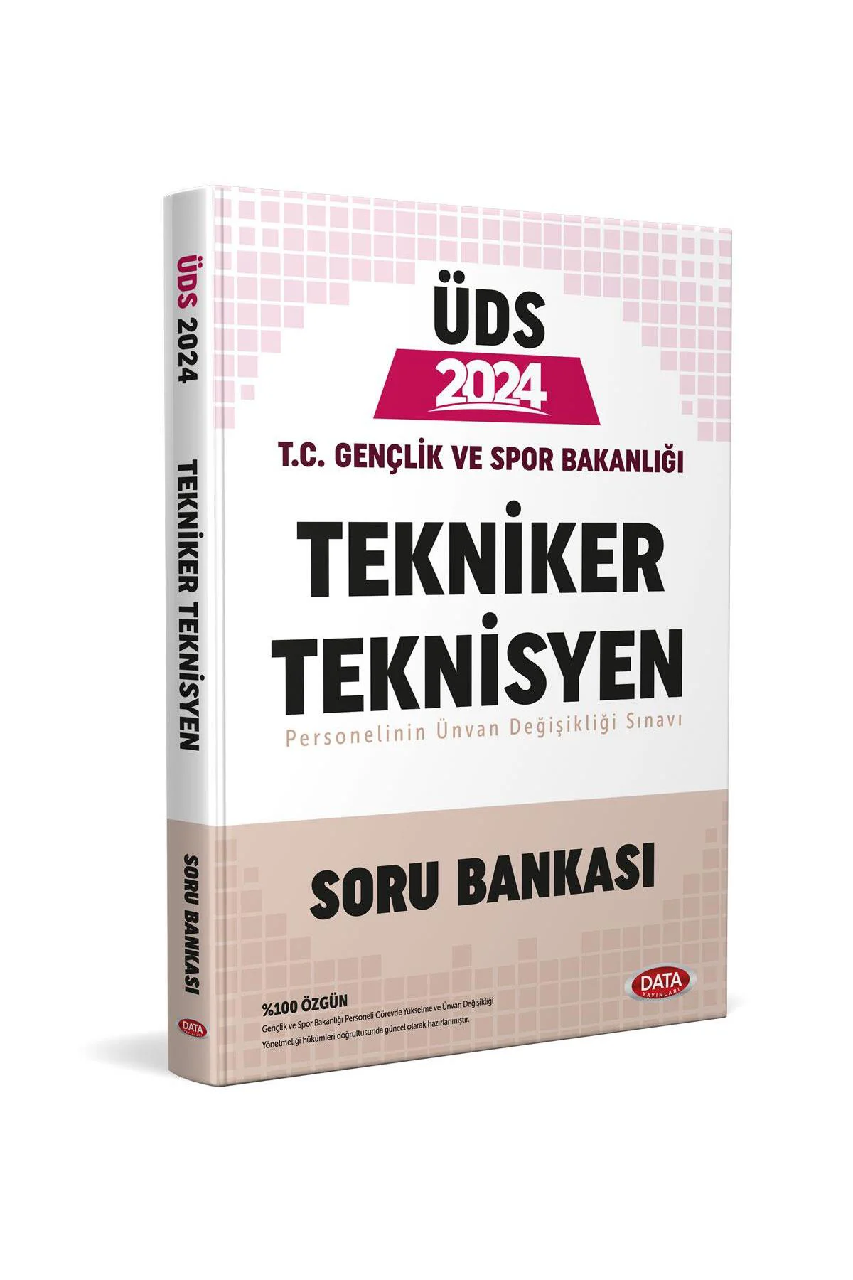 Data 2024 GYS Gençlik ve Spor Bakanlığı Tekniker Teknisyen Soru Bankası Data Yayınları