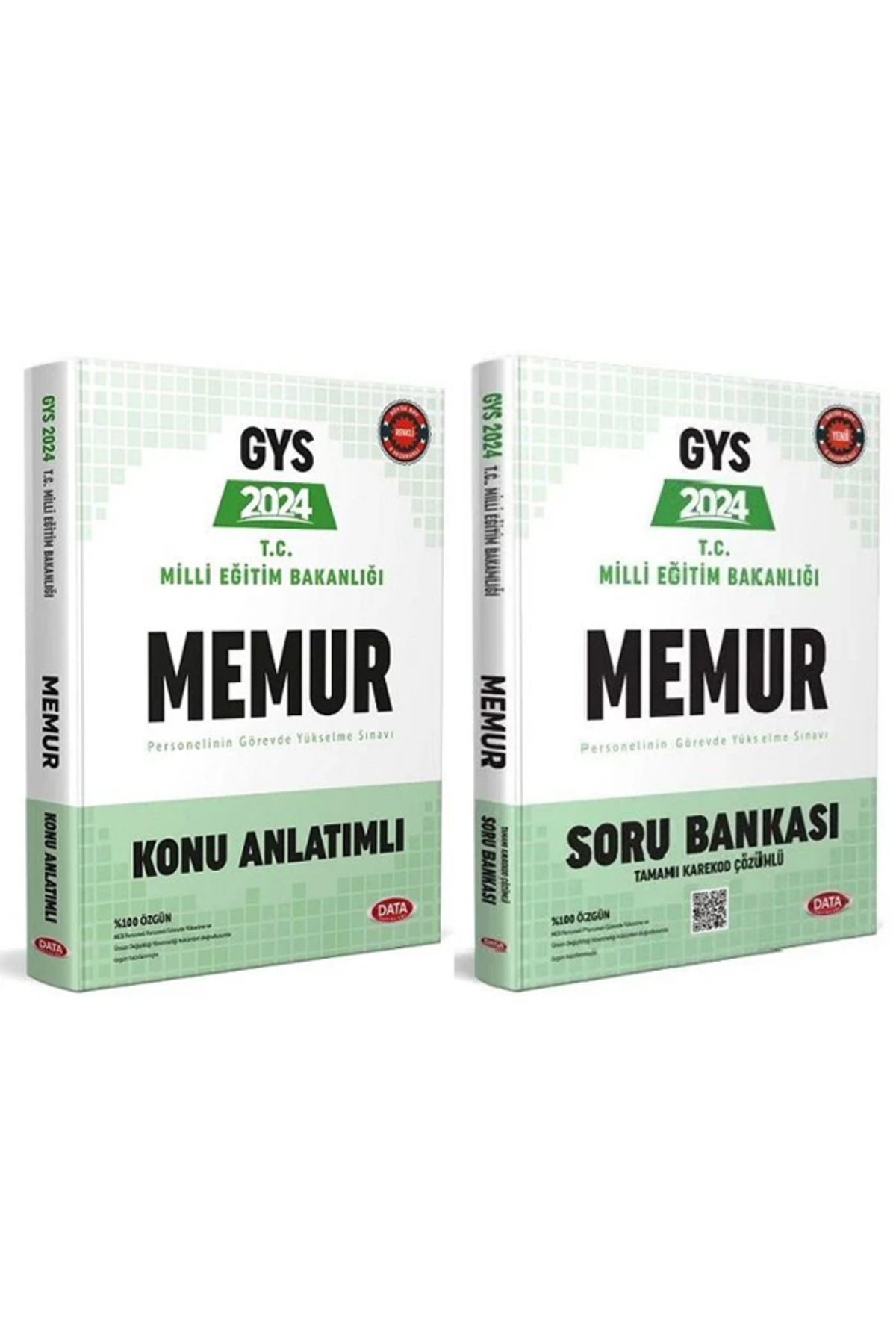 Data Yayınları Data 2024 Gys Meb Memur Konu Soru 2 Li Set Görevde Yükselme