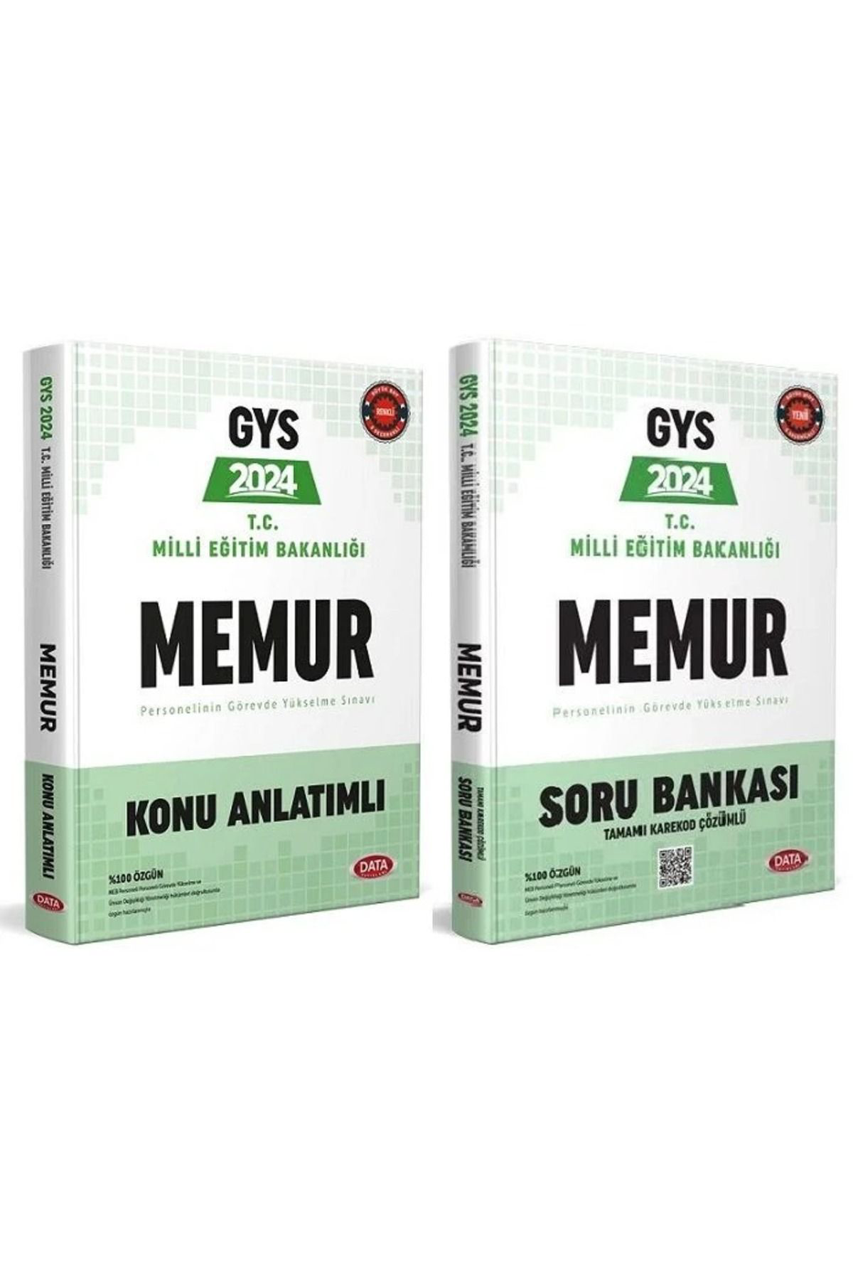 Data Yayınları Data 2024 Gys Meb Memur Konu Soru 2 Li Set Görevde Yükselme