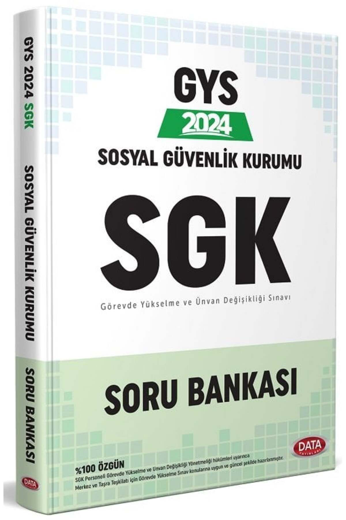 Data Yayınları Data 2024 Gys Sgk Soru Bankası Görevde Yükselme