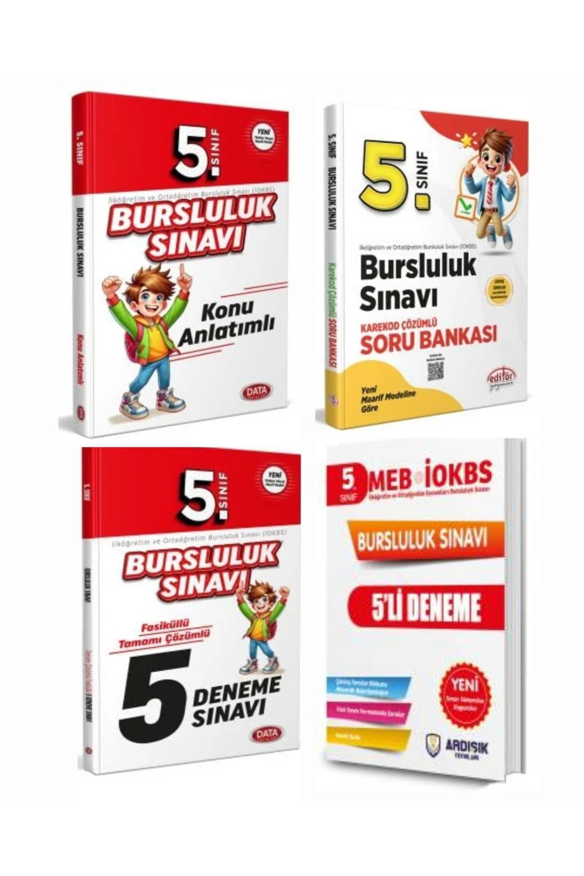 Data Yayinlari Data 2025 5. Sinif Bursluluk Konu Soru 10 Deneme Data Ardişik