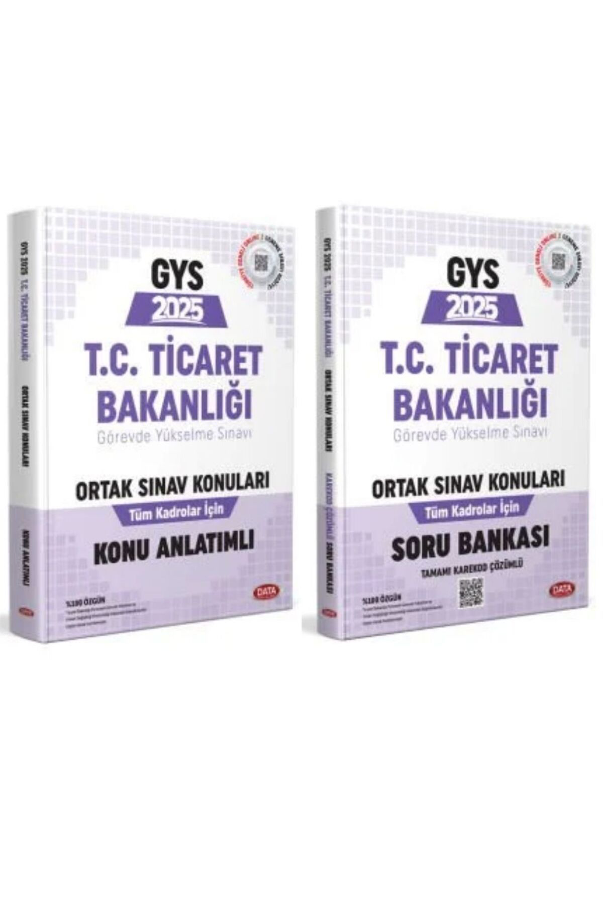 Data Yayınları Data 2025 T.C. Ticaret Bakanlığı Gys Tüm Kadrolar İçin Ortak Konu
