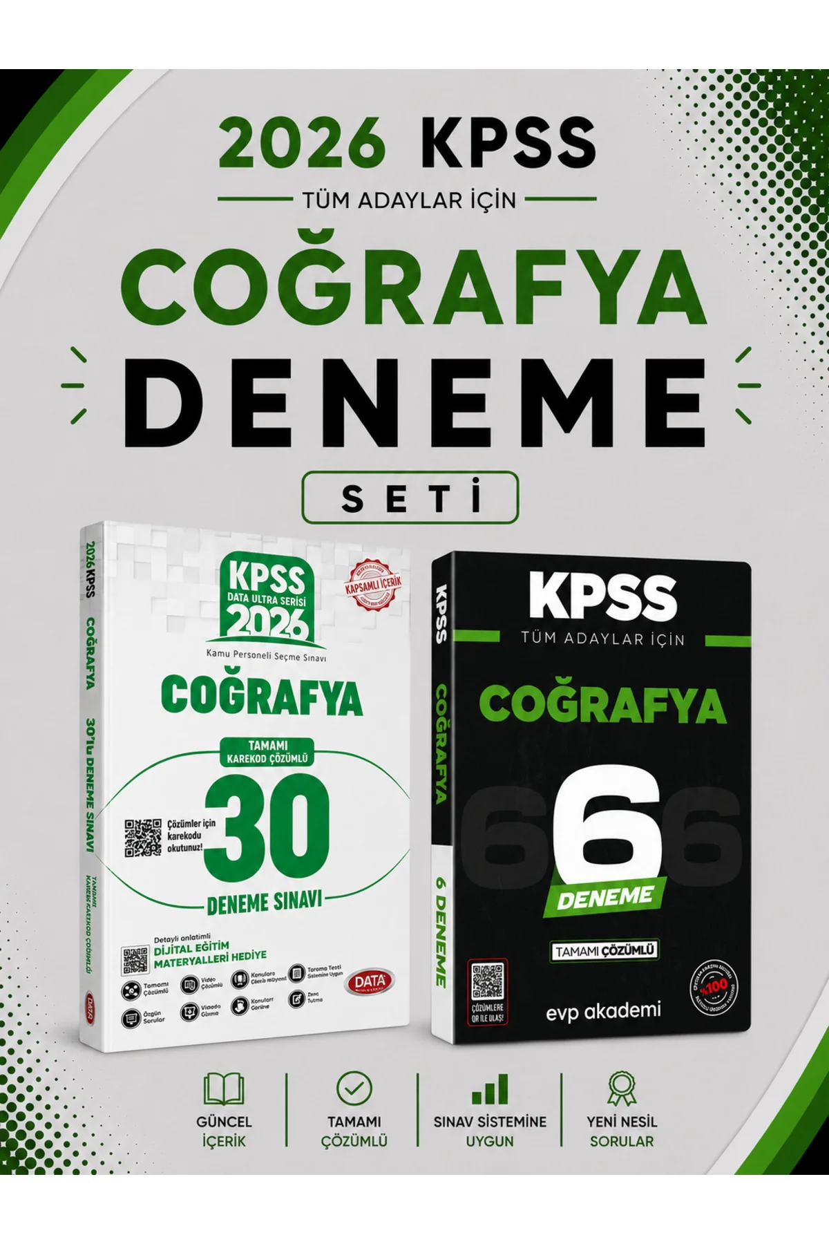 Data 2026 KPSS Coğrafya 30 Deneme & KPSS Coğrafya 6 Deneme Seti