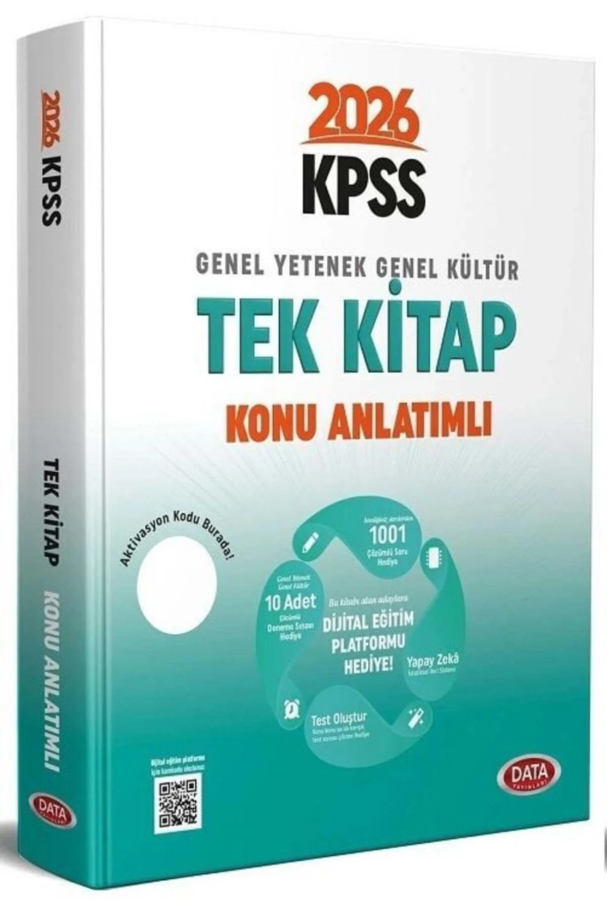 Data 2026 KPSS Genel Yetenek Genel Kültür Konu Anlatımlı Tek Kita