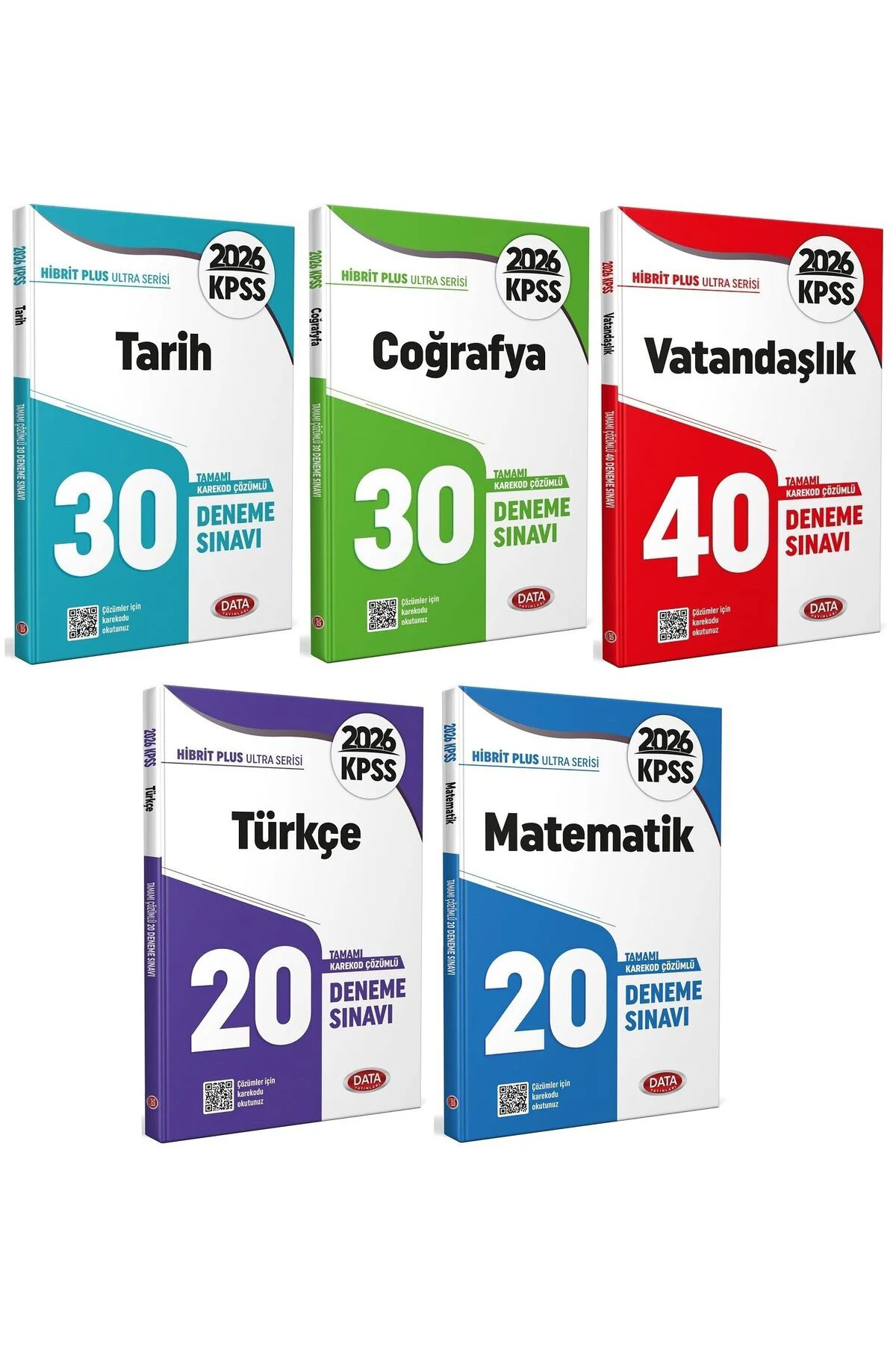 Data 2026 KPSS Genel Yetenek Genel Kültür Ultra 140 Deneme 5 li Set