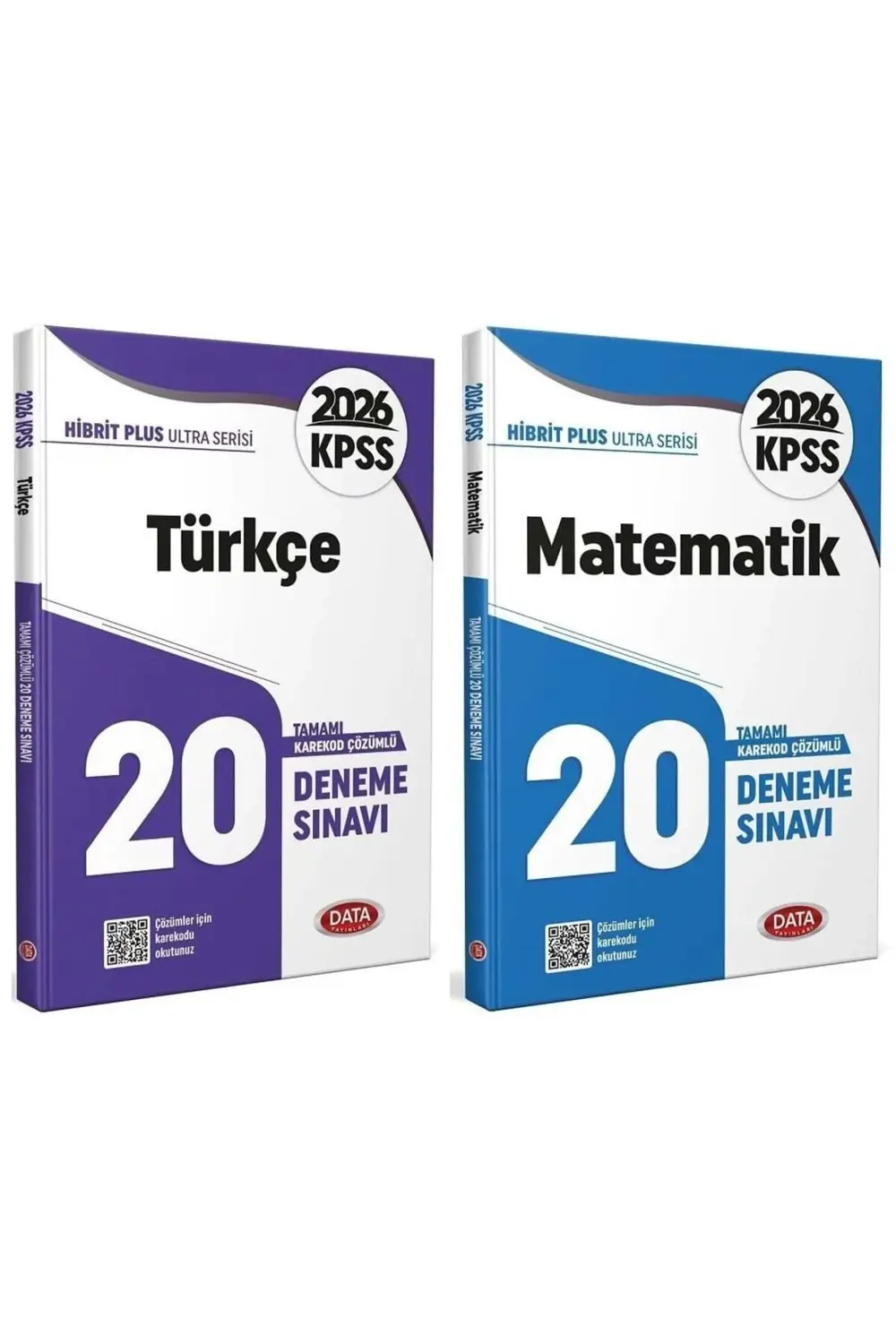 Data 2026 KPSS Türkçe + Matematik Ultra 40 Deneme 2 li Set