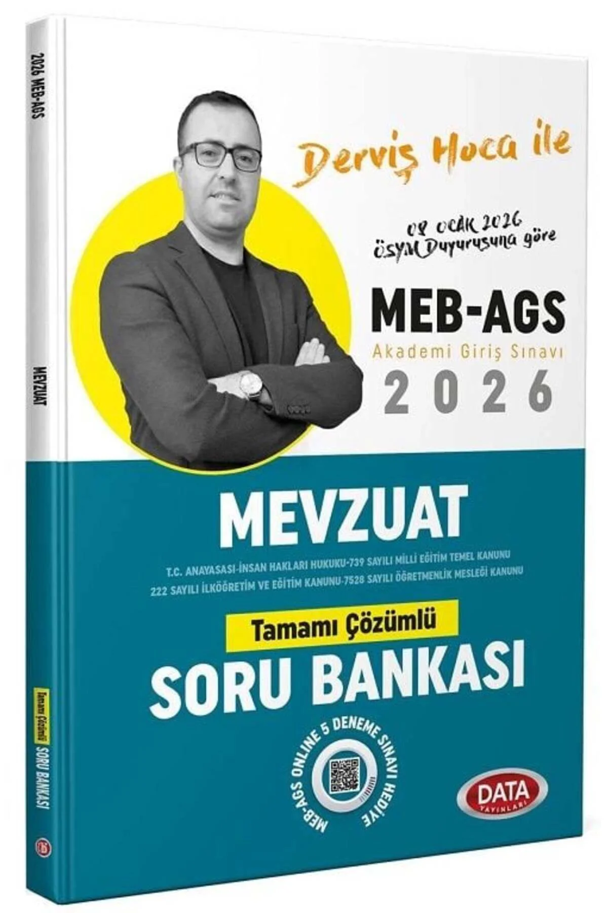 Data 2026 MEB-AGS Mevzuat Soru Bankası Çözümlü - Derviş Hoca Data 2026 MEB-AGS Mevzuat Soru Bankası Çözümlü - Derviş Hoca